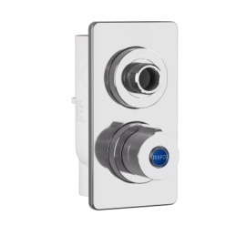 AZ104PPR暗装瓷芯角阀DN25（白）（加高型）